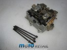 00 Suzuki drz 400 Engine cylinder head with valves and bolts screws