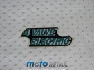 92-93 Yamaha XT600 stripe sticker decal 4 valve electric green